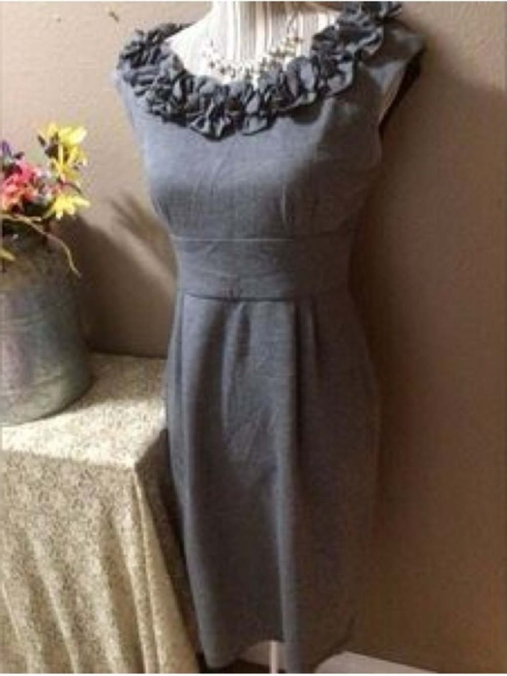 Gray Cocktail Dress- size 6